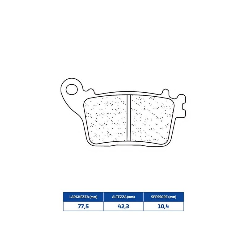 1174RX3 REAR BRAKE PAD 1174RX3 Honda CBR RR 2013+ CL BRAKES