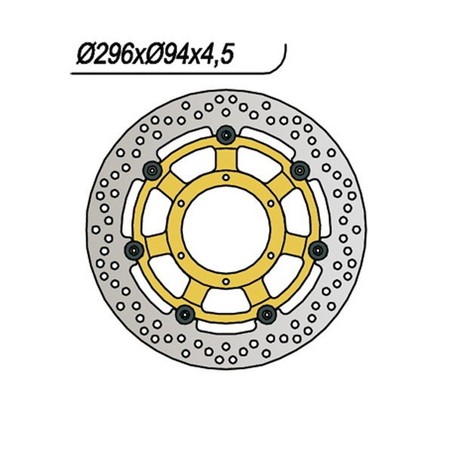 643 VORDERE BREMSSCHEIBE DX-SX Honda CBR Sport 2001+ NG