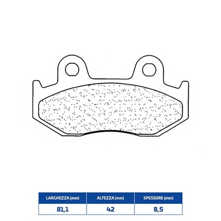 3019MSC FRONT BRAKE PAD 3019MSC Honda XL R 1983+ CL BRAKES