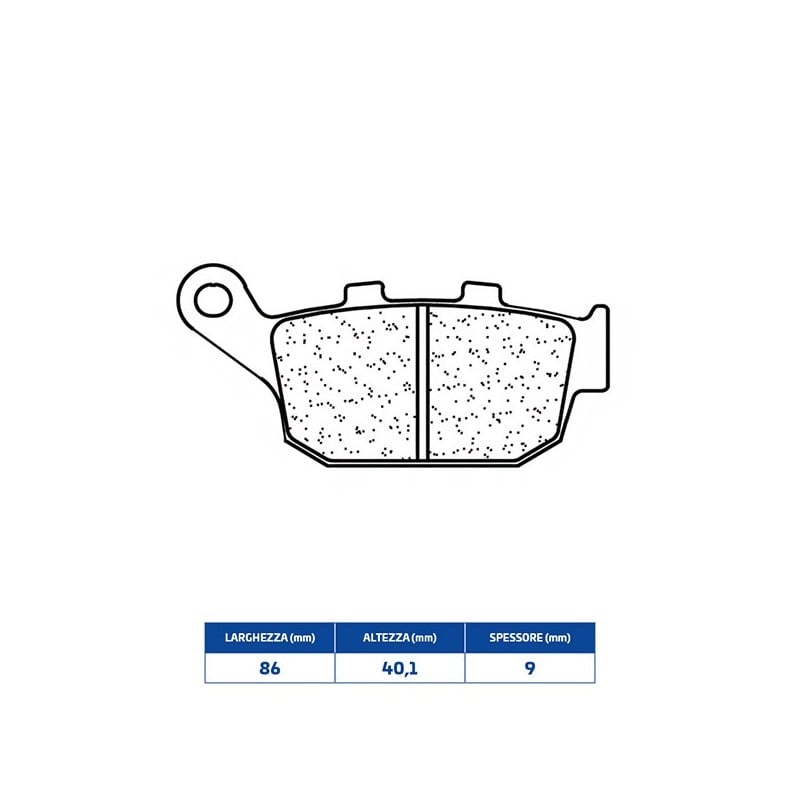 1250RX3 PLAQUETTE DE FREIN ARRIERE 1250RX3 Honda NSS Forza DCT ABS E5 2021+ CL BRAKES