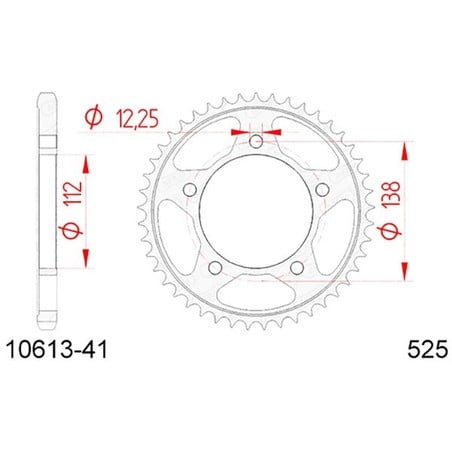 10613:41 Honda VT DC Black Widow 2000+ AFAM