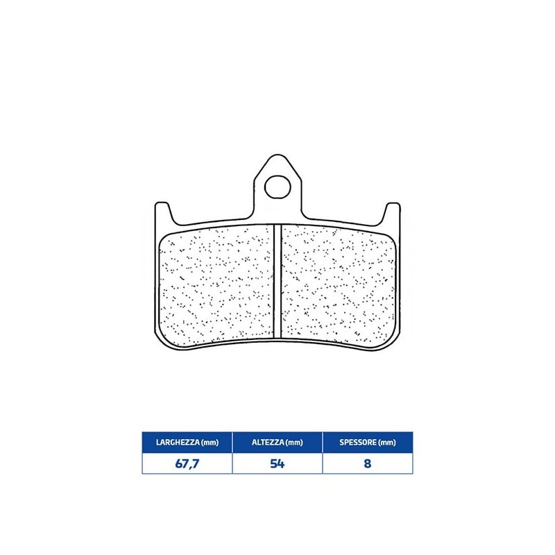 2245XBK5 FRONT BRAKE PAD DX-SX 2245XBK5 Honda CB F Big One Superfour 1993+ CL BRAKES