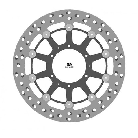 679ZG DISQUE DE FREIN AVANT COURSE. DX-SX Honda CB R ABS 2008+ NG