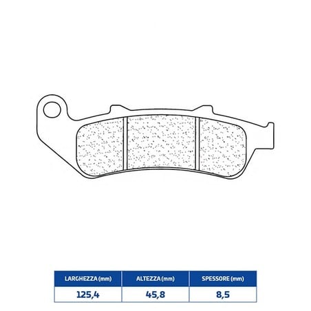 2257RX3 FRONT BRAKE PAD DX-SX 2257RX3 Honda CBR F Hurricane 1993+ CL BRAKES