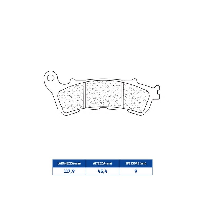 1159RX3 FRONT BRAKE PAD DX-SX 1159RX3 Honda CB ABS 2013+ CL BRAKES