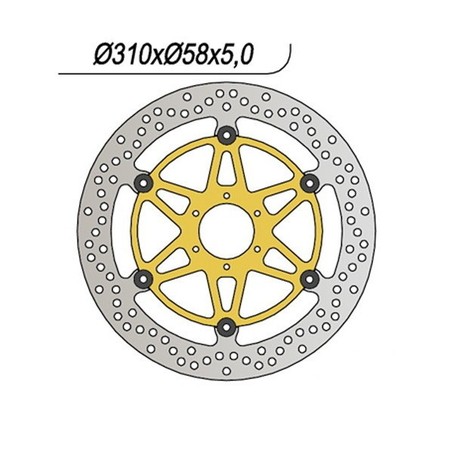 1114 DISCO FRENO ANT. DX-SX Honda CBR XX Super Blackbird 1997+ NG
