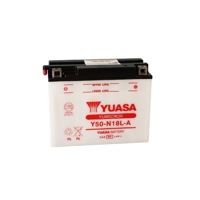 Y50-N18L-A DRUMS Honda GL A 1984+ YUASA