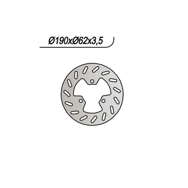 087 FRONT BRAKE DISC Husqvarna WRS 1998+ NG