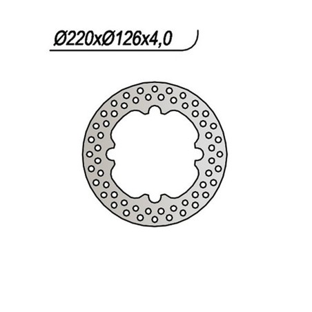 464 REAR BRAKE DISC Husqvarna WR 2T 1991+ NG