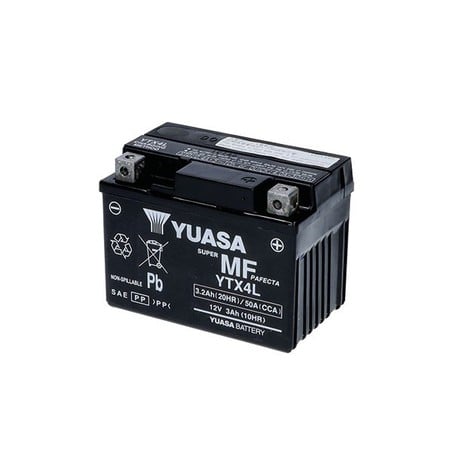 YTX4L-BS(WC) BATERÍA Hyosung Plus 1995+ YUASA