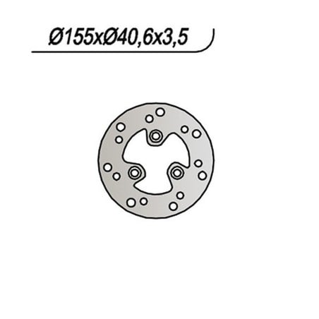 406 FRONT BRAKE DISC Italjet Scoop 2 3 1990+ NG