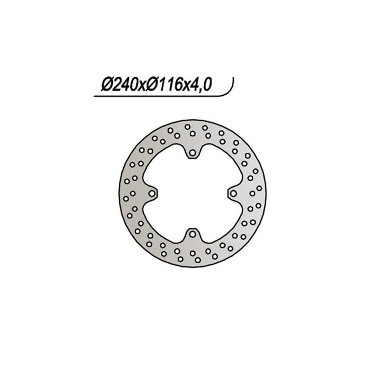 799 REAR BRAKE DISC Kawasaki KX X 2021+ NG