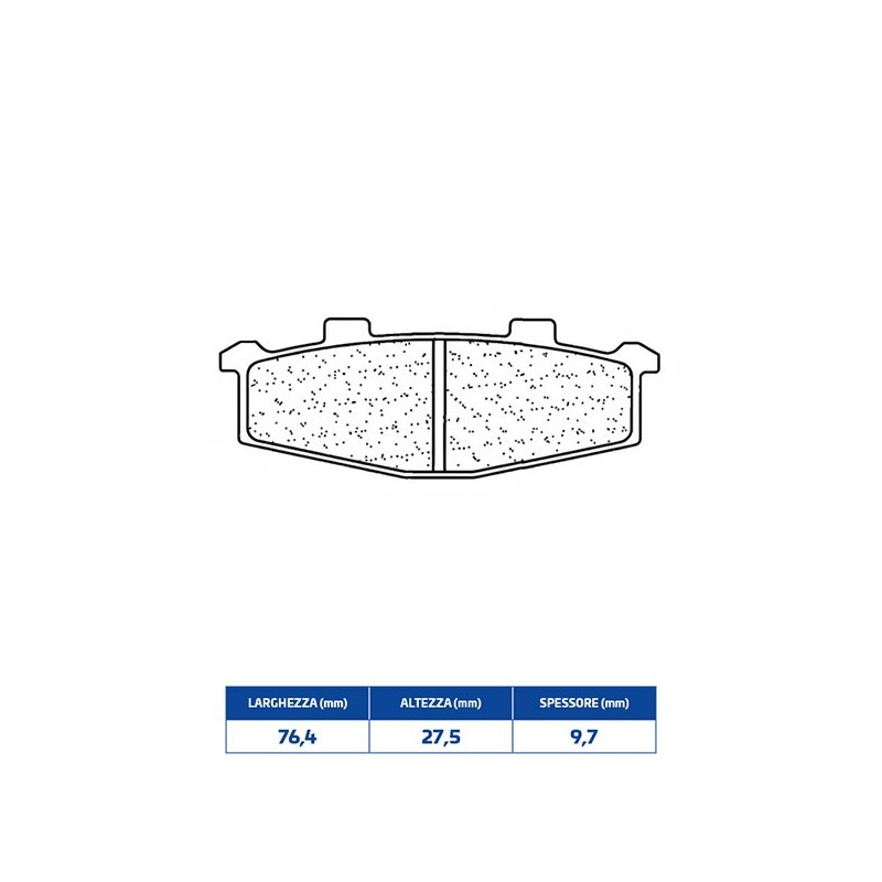 2389A3+ FRONT BRAKE PAD 2389A3+ Kawasaki ZXR 1989+ CL BRAKES