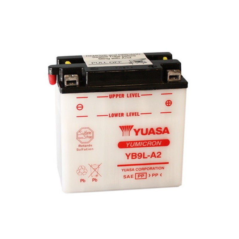 YB9L-A2 TAMBOURS Kawasaki ZZ R 1986+ YUASA