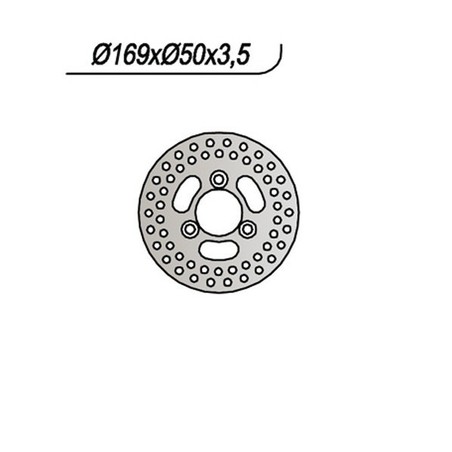 490 DISQUE DE FREIN AVANT DX Kawasaki KEF B Lakota Sport 2 WD 2001+ NG