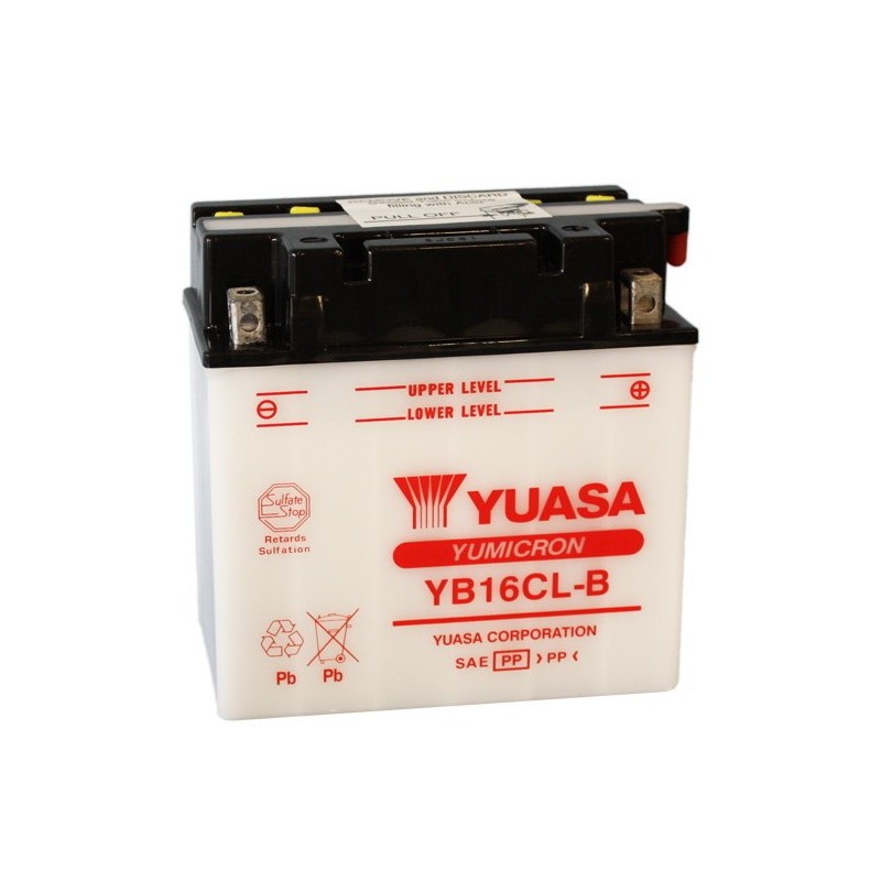 YB16CL-B DRUMS Kawasaki JS 1976+ YUASA