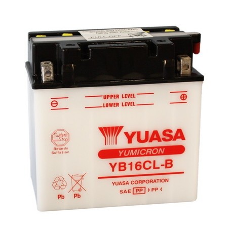 YB16CL-B DRUMS Kawasaki JS 1976+ YUASA