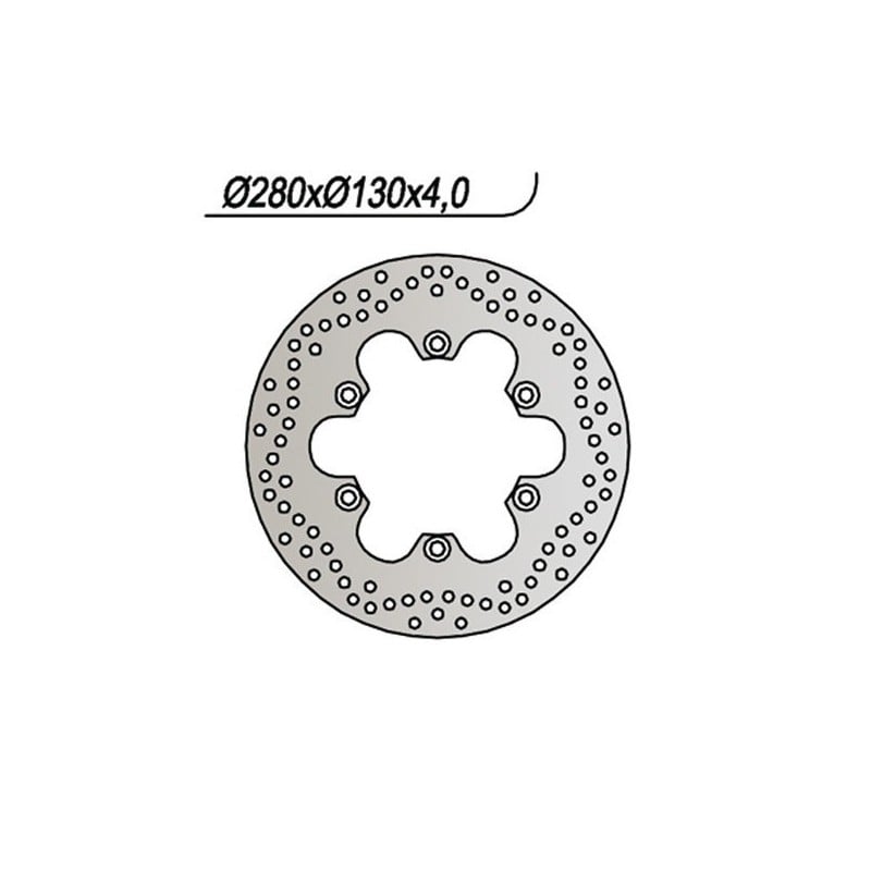 687 FRONT BRAKE DISC DX-SX Kawasaki GPZ A UNI Trak 1983+ NG