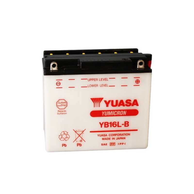 YB16L-B DRUMS Kawasaki GPZ B 1981+ YUASA