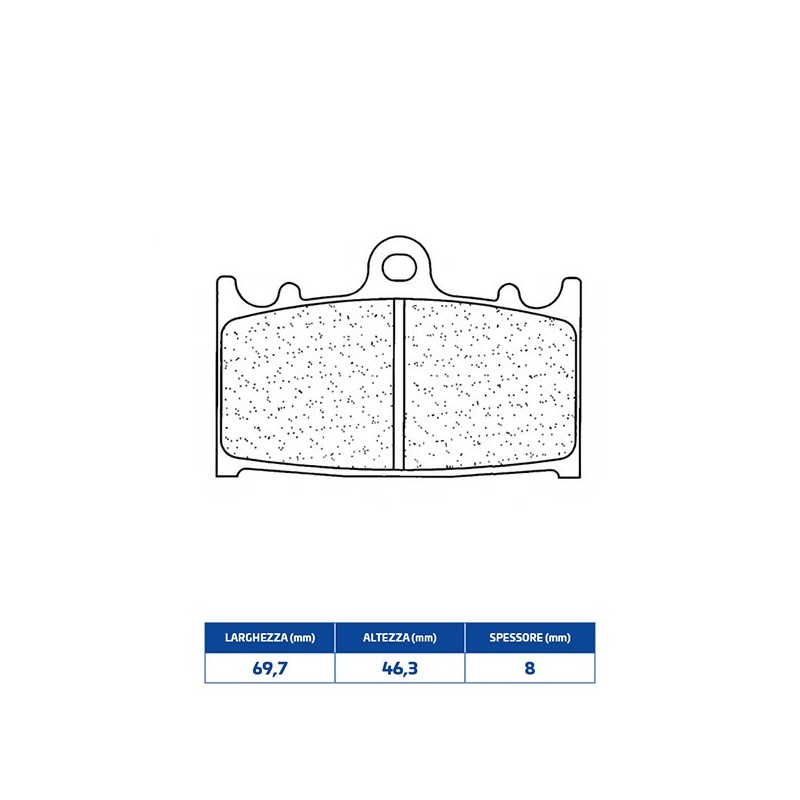 2251A3+ FRONT BRAKE PAD DX-SX 2251A3+ Kawasaki ZR Zephyr A 1992+ CL BRAKES