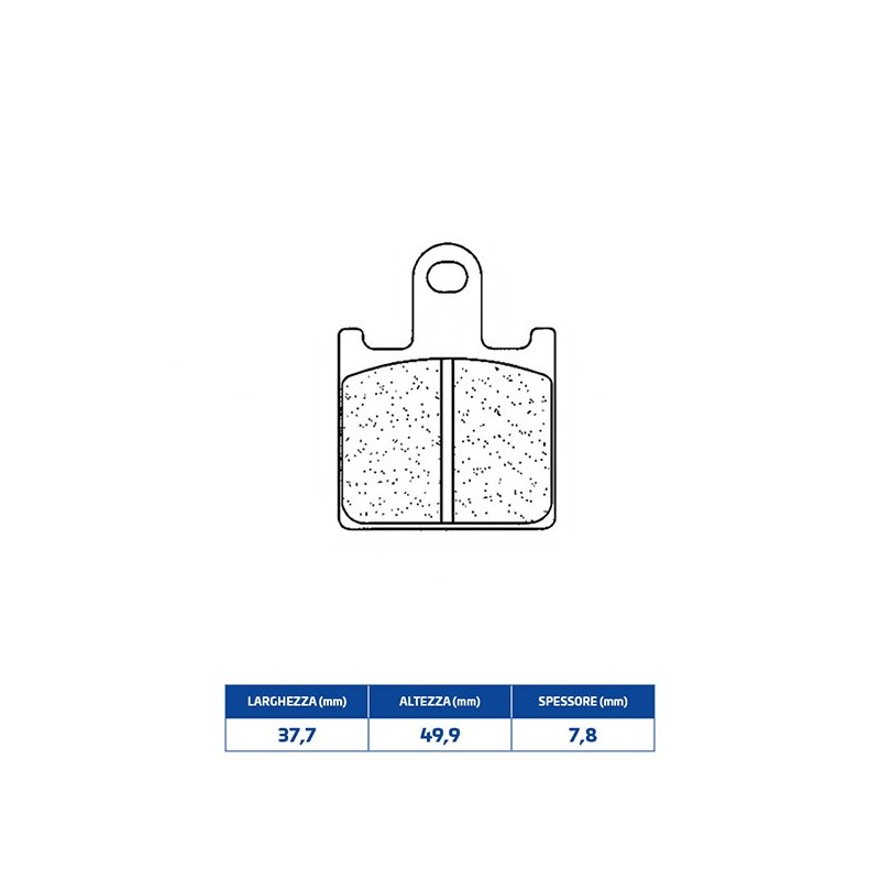 1177C60 FRONT BRAKE PAD DX-SX 1177C60 Kawasaki GTR ABS ABS A C E 2008+ CL BRAKES