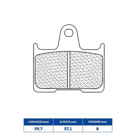 2813RX3 PLAQUETTE DE FREIN ARRIERE 2813RX3 Kawasaki GTR ABS ABS A C E 2008+ CL BRAKES