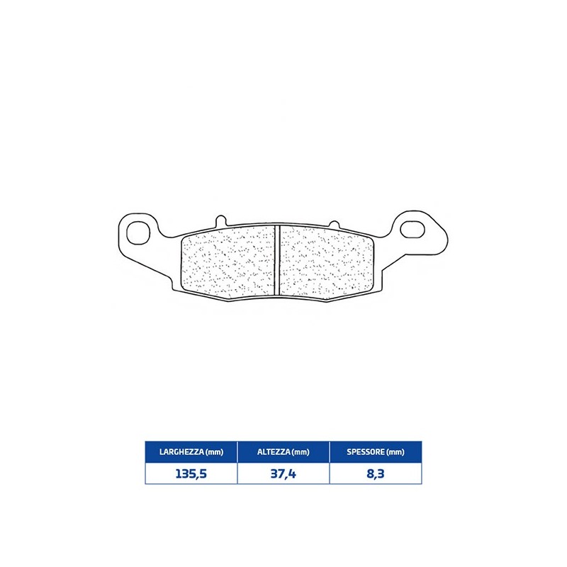 2383XBK5 KLOCKI HAMULCOWE PRZEDNIE 2383XBK5 Kawasaki D2 1996+ CL BRAKES