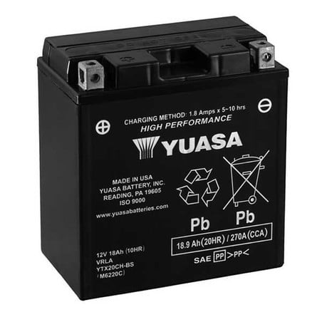 YTX20CH-BS BĘBNY Kawasaki FI 1998+ YUASA
