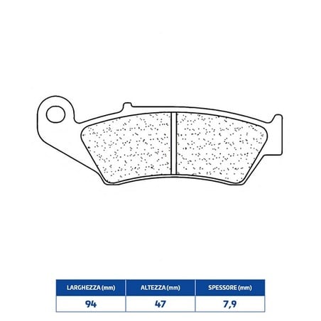 2300A3+ PLAQUETTE DE FREIN AVANT 2300A3+ Kove MX Enduro 2024+ CL BRAKES