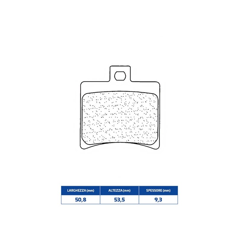 3055SC REAR BRAKE PAD 3055SC Ksr Moto TW SM 4T 2015+ CL BRAKES