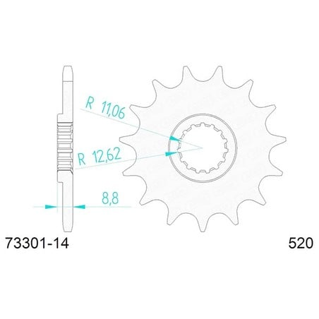 73301:14 Ktm GS 1988+ AFAM