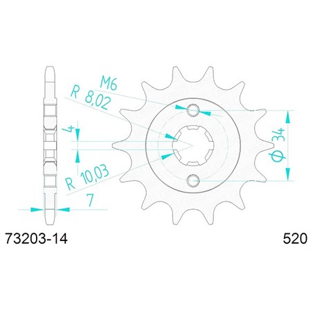 73203:14 Ktm Duke 4T 2024+ AFAM