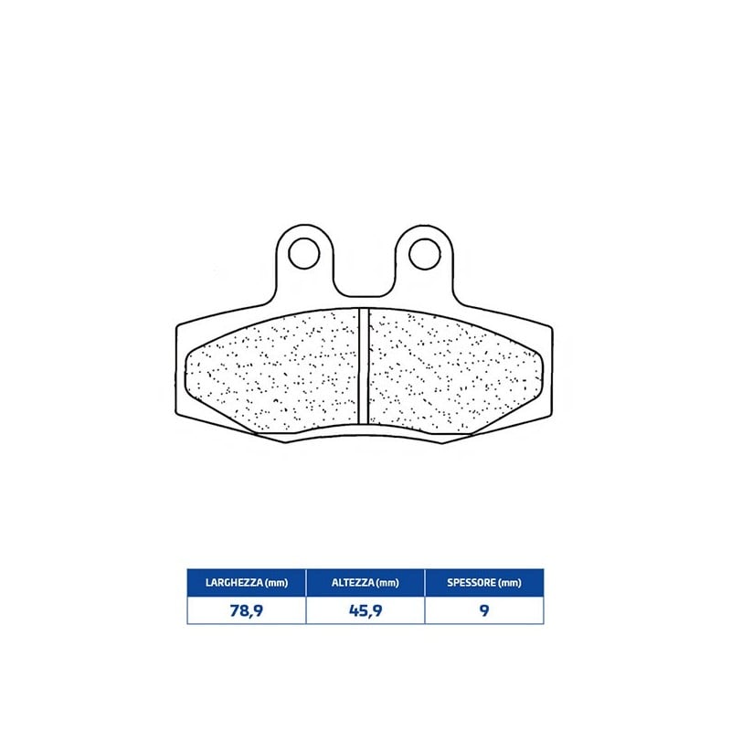 2399A3+ PLAQUETTE DE FREIN AVANT 2399A3+ Ktm LC4 4T 1990+ CL BRAKES