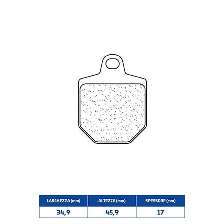 1129XBK5 FRONT BRAKE PAD 1129XBK5 Ktm SMR 4T 2006+ CL BRAKES