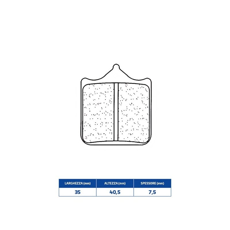 1033A3+ KLOCKI HAMULCOWE PRZEDNIE 1033A3+ Ktm Duke 2008+ CL BRAKES