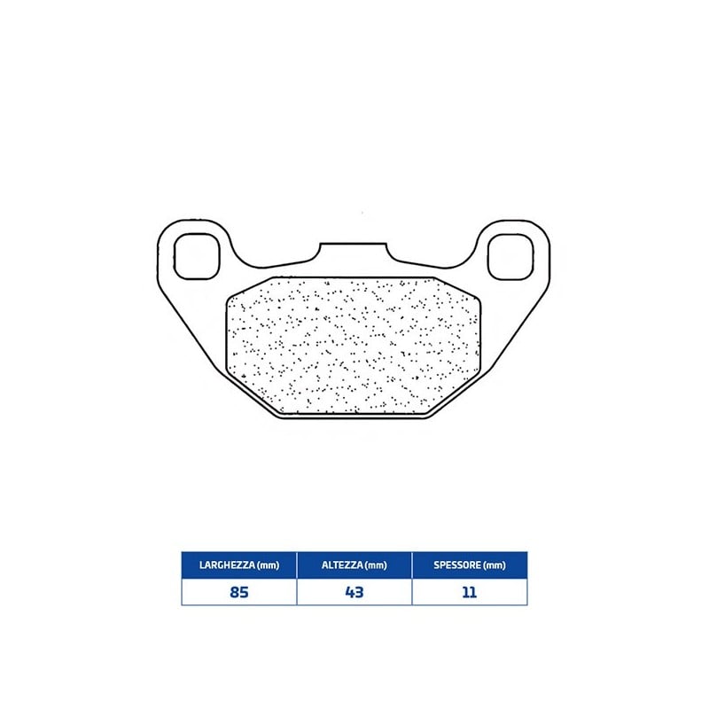 3068SC PLAQUETTE DE FREIN ARRIERE 3068SC Kymco MXER 2002+ CL BRAKES