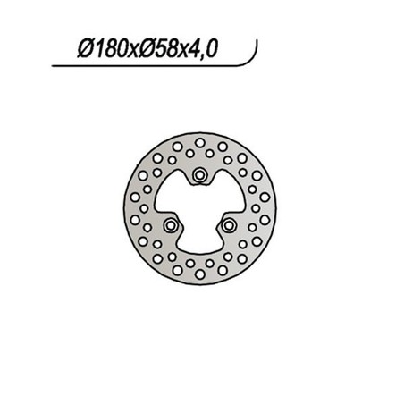 1011 HINTERE BREMSSCHEIBE Kymco MXER 2002+ NG