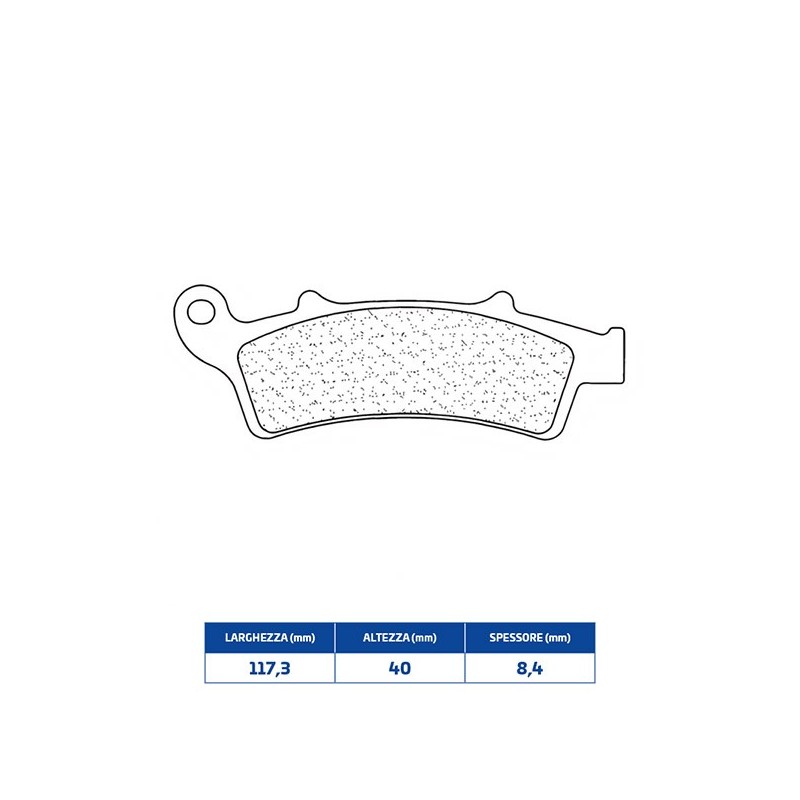 3056MSC PLAQUETTE DE FREIN AVANT 3056MSC Kymco Dink Tunnel E5 2023+ CL BRAKES