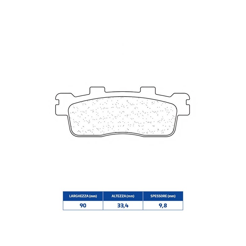 3094MSC PLAQUETTE DE FREIN ARRIERE 3094MSC Kymco People S I ABS E5 2021+ CL BRAKES
