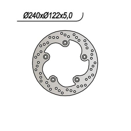 1067 REAR BRAKE DISC Kymco Xciting S E5 2018+ NG