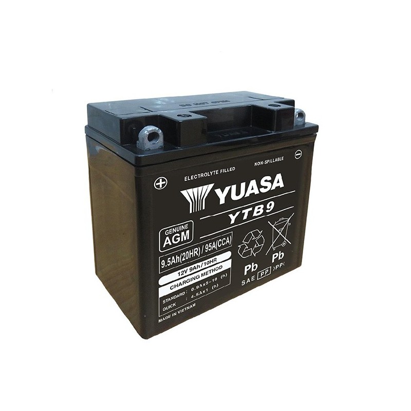 YU-YTB9(WC) TAMBOURS Malaguti Ciak 2000+ YUASA