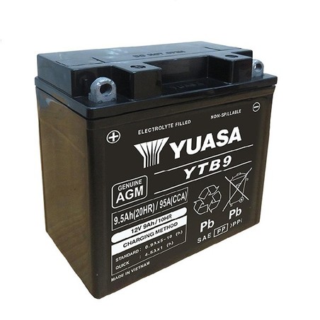 YU-YTB9(WC) BATERÍA Malaguti F18 Warrior 2000+ YUASA
