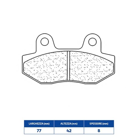 2621A3+ PLAQUETTE DE FREIN AVANT 2621A3+ Mash Cafe Racer IE CBS E4 2021+ CL BRAKES