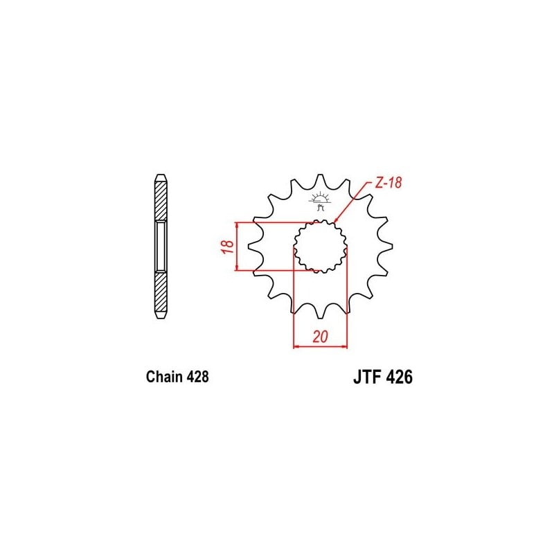 542220014 Mash Seventy Five 2014+ SGR - SPROCKETS