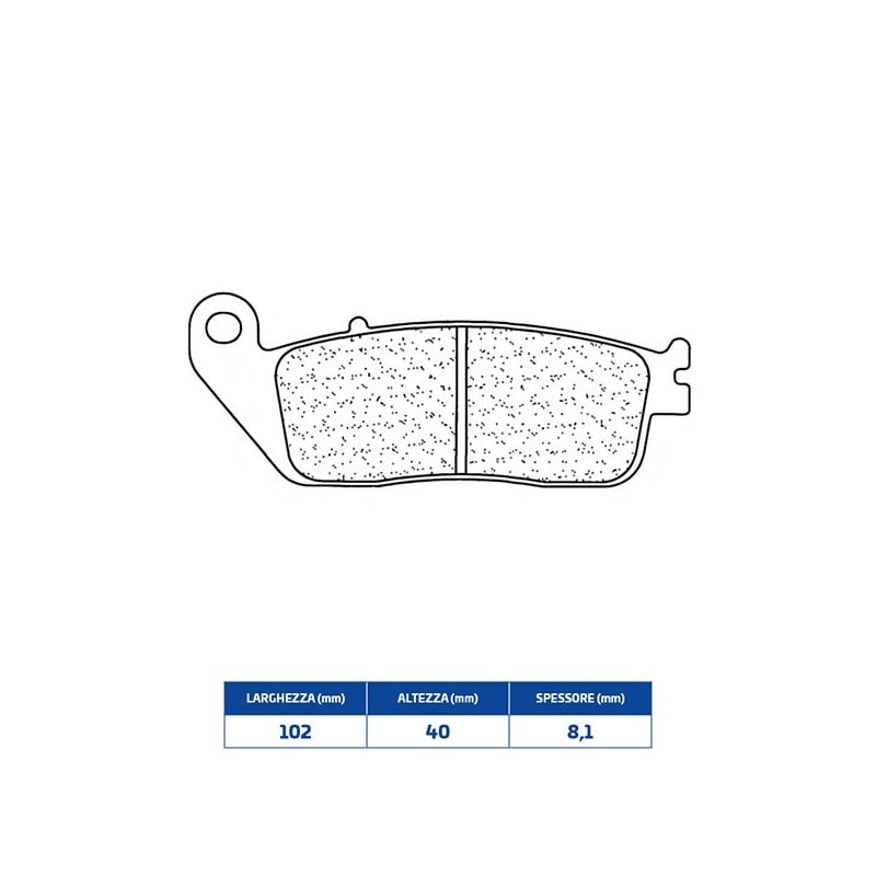 2256XBK5 FRONT BRAKE PAD 2256XBK5 Mash Family Side CAR IE ABS 2018+ CL BRAKES