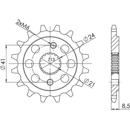 542031415 Mash Dirt Track IE ABS 2020+ SGR - SPROCKETS