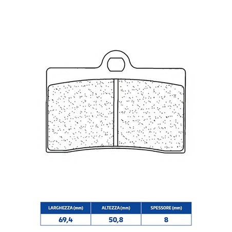 2247A3+ PLAQUETTE DE FREIN AVANT 2247A3+ Mash Six Hundred IE ABS E5 2021+ CL BRAKES