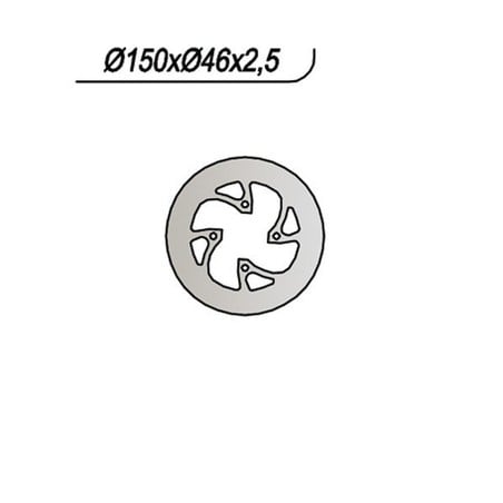 607 HINTERE BREMSSCHEIBE Montesa Honda Cota 315 R 1997+ NG