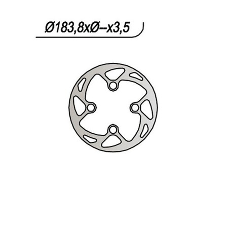 627 DISQUE DE FREIN AVANT Montesa Honda Cota 315 R 1997+ NG
