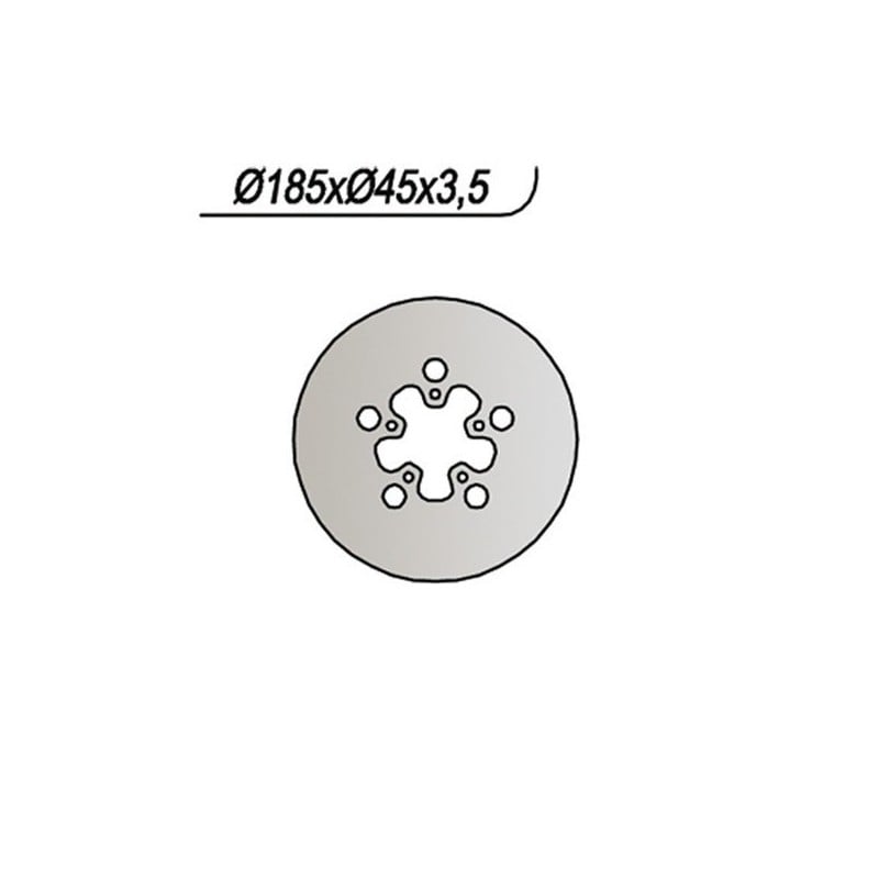 061 REAR BRAKE DISC Montesa Honda Cota Evasi N 1995+ NG